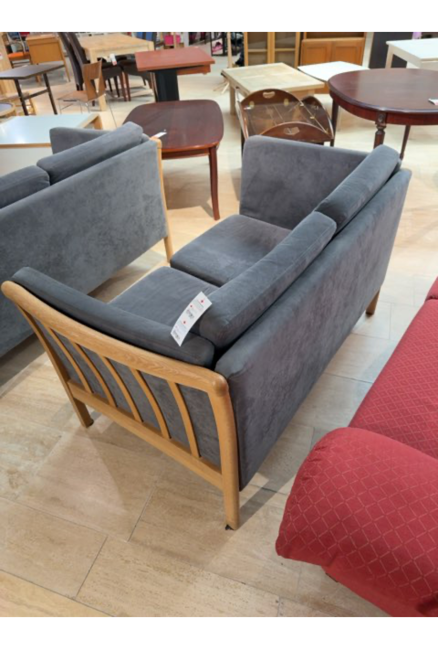 Sofa i grå 2 Pers.